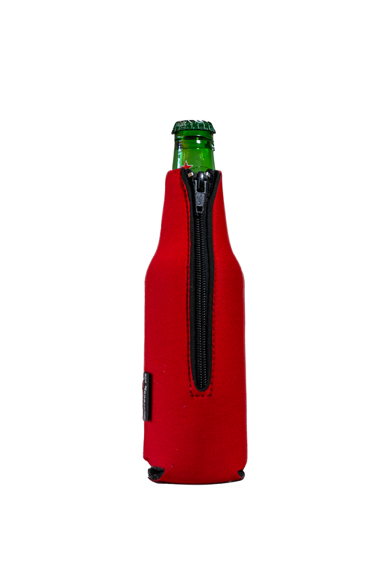 Neoprene Beer Cooler 340ml Zip - Fin Neoprene